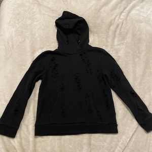 Katie J NYC black sweatshirt